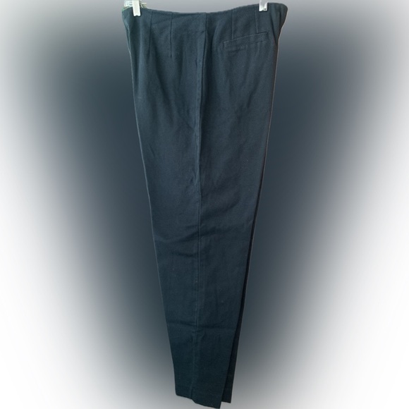 Ann Taylor navy blue lightweight waffle slim pant, 10 - Picture 6 of 8